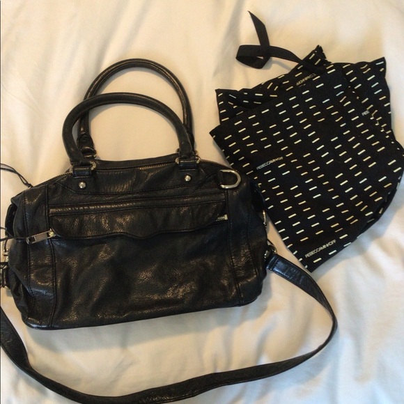 Rebecca Minkoff Handbags - Rebecca Minkoff Satchel black leather